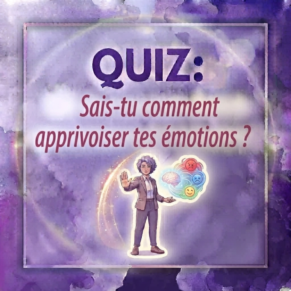 Quiz : Sais-tu comment apprivoiser tes émotions ?
